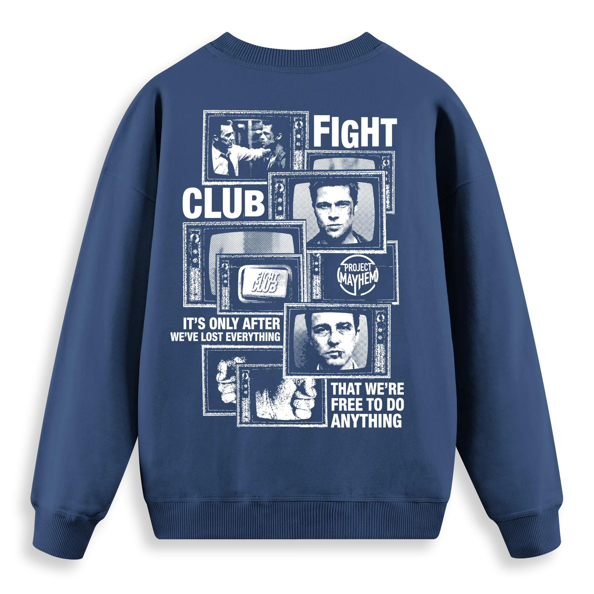 Fight Club - Regular Fit Kalıp Sweatshirt
