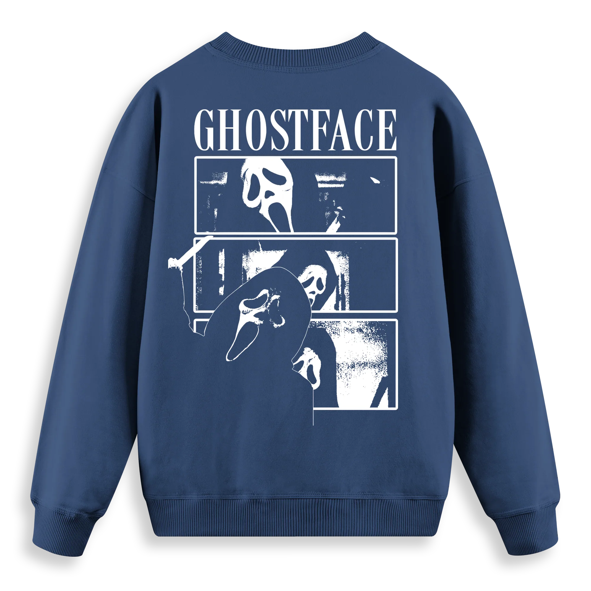 Ghost Face - Regular Fit Kalıp Sweatshirt