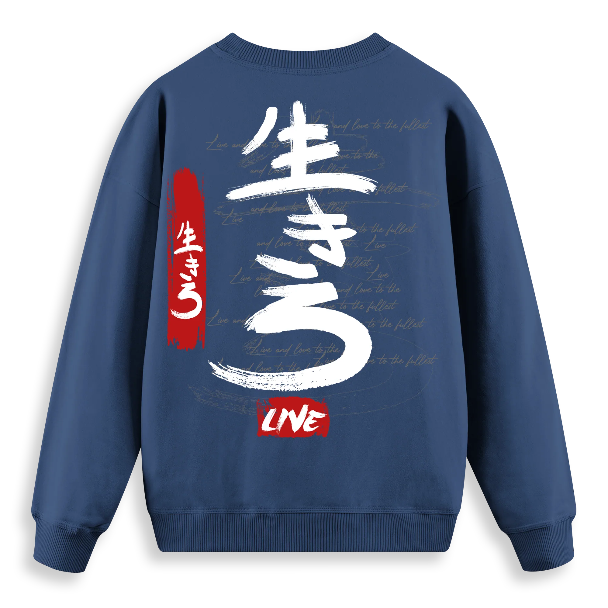 Live - Regular Fit Kalıp Sweatshirt