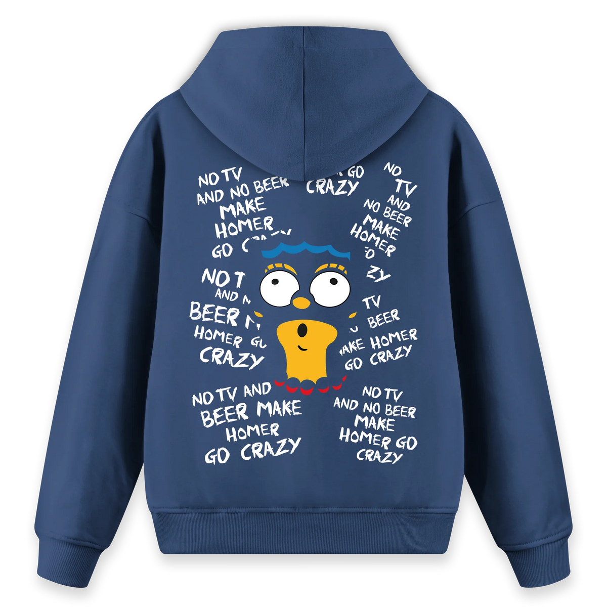 Crazy Homer - Regular Fit Kalıp Hoodie
