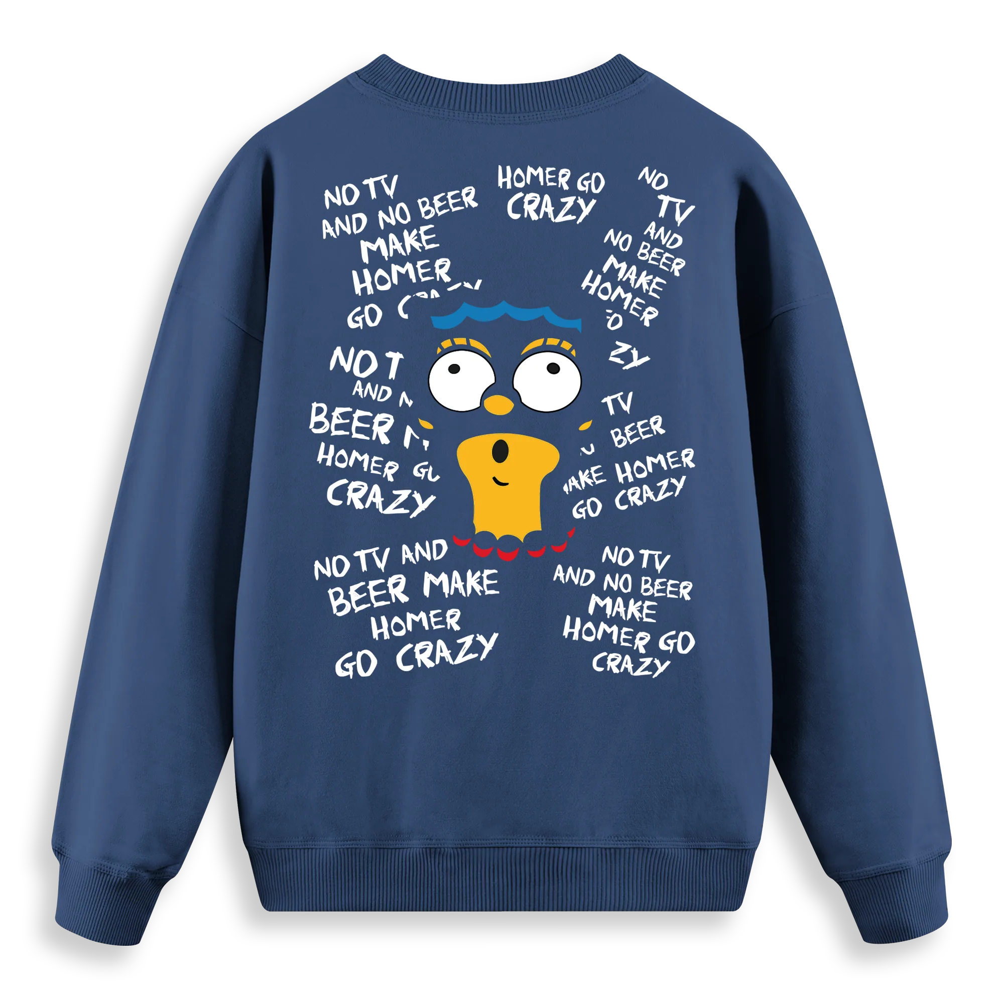 Crazy Homer - Regular Fit Kalıp Sweatshirt