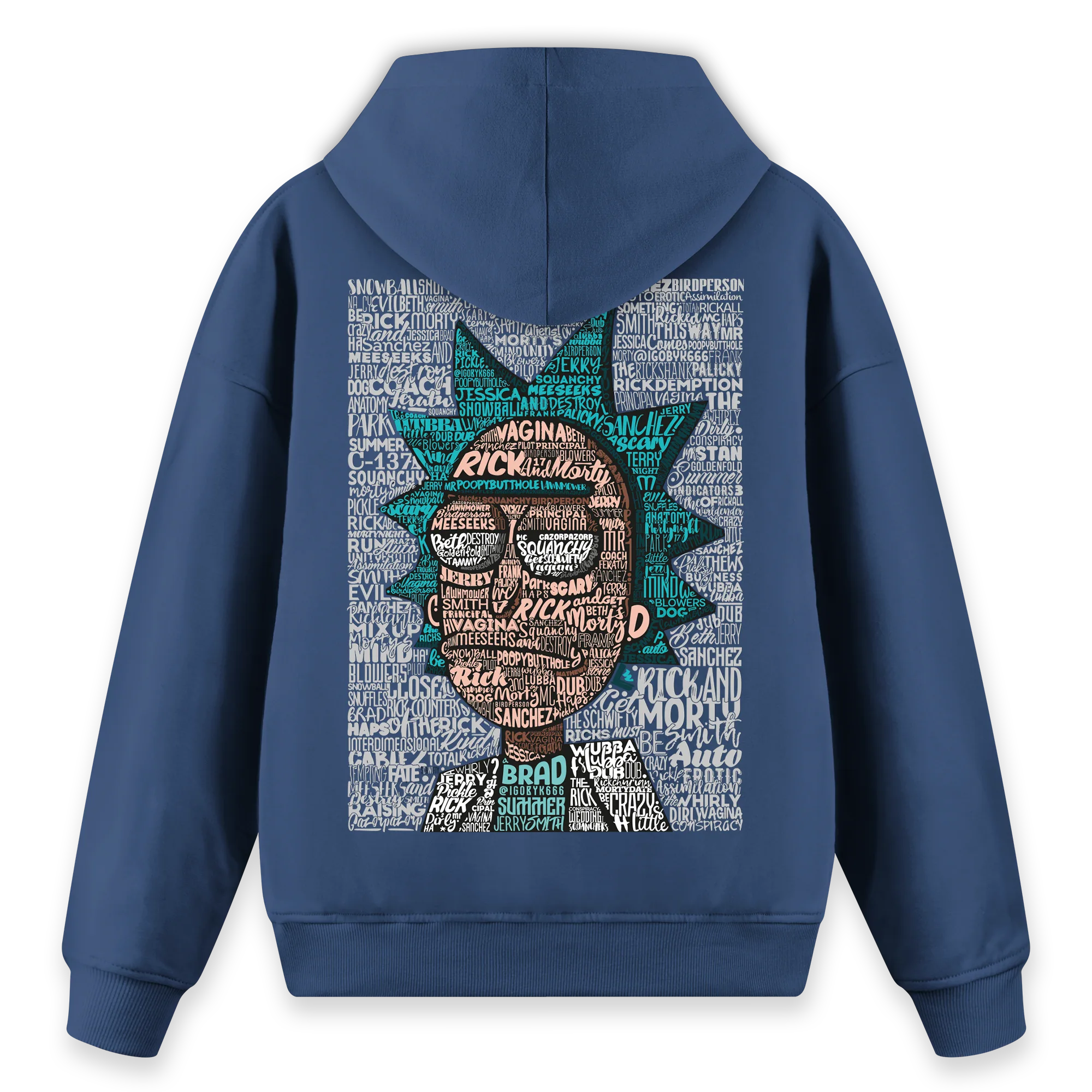Rick's World - Regular Fit Kalıp Hoodie