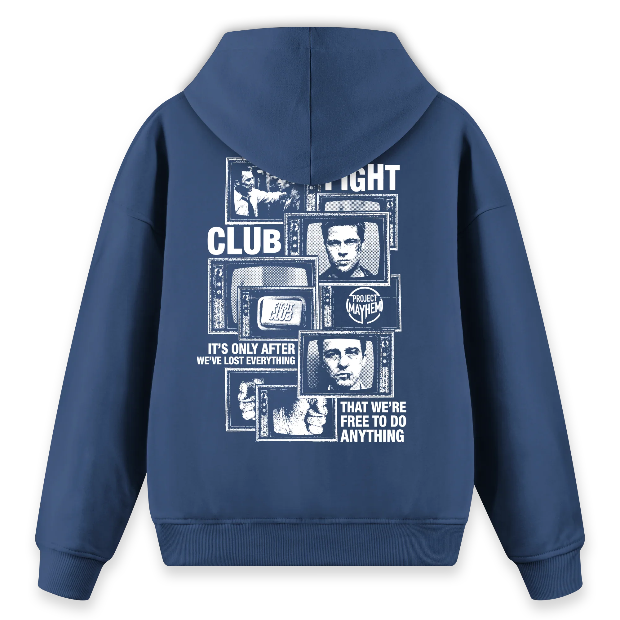 Fight Club - Regular Fit Kalıp Hoodie