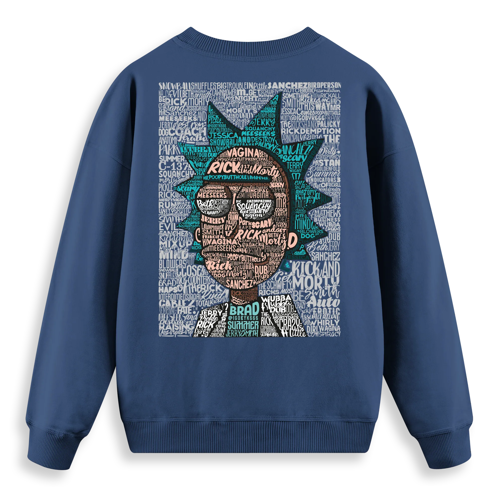 Rick's World - Regular Fit Kalıp Sweatshirt