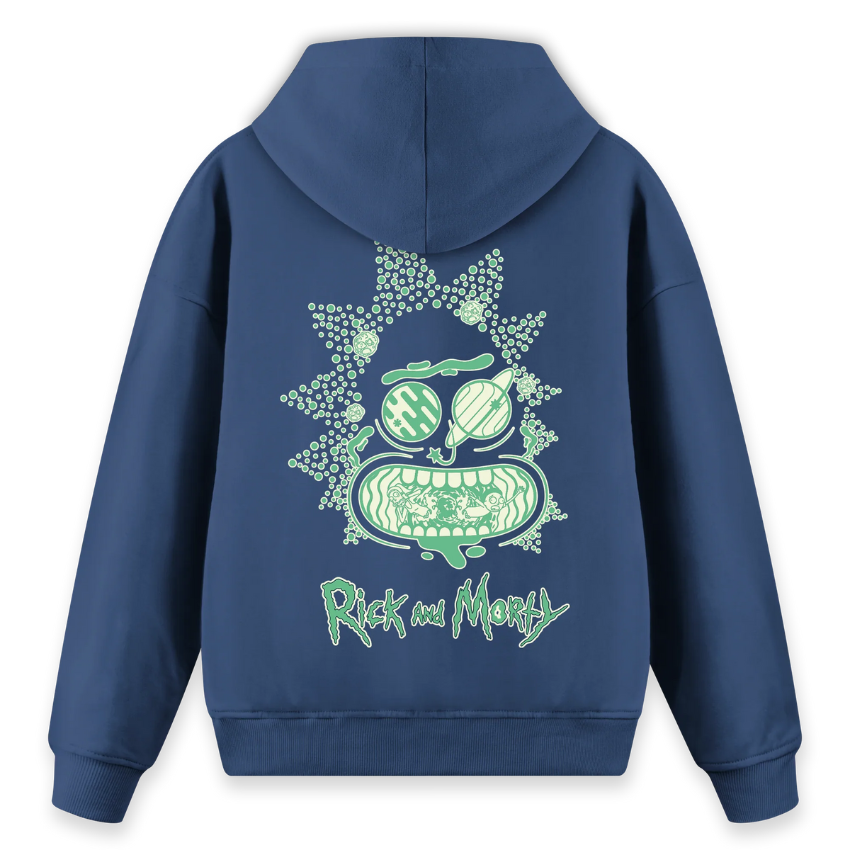 Toxic Rick - Regular Fit Kalıp Hoodie