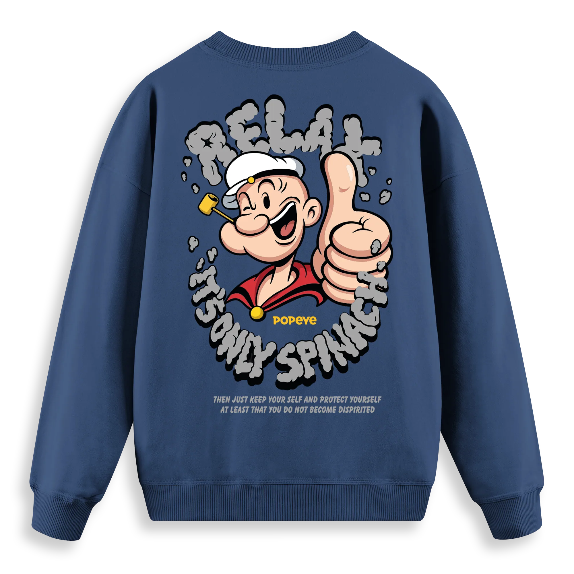 Popeye - Regular Fit Kalıp Sweatshirt