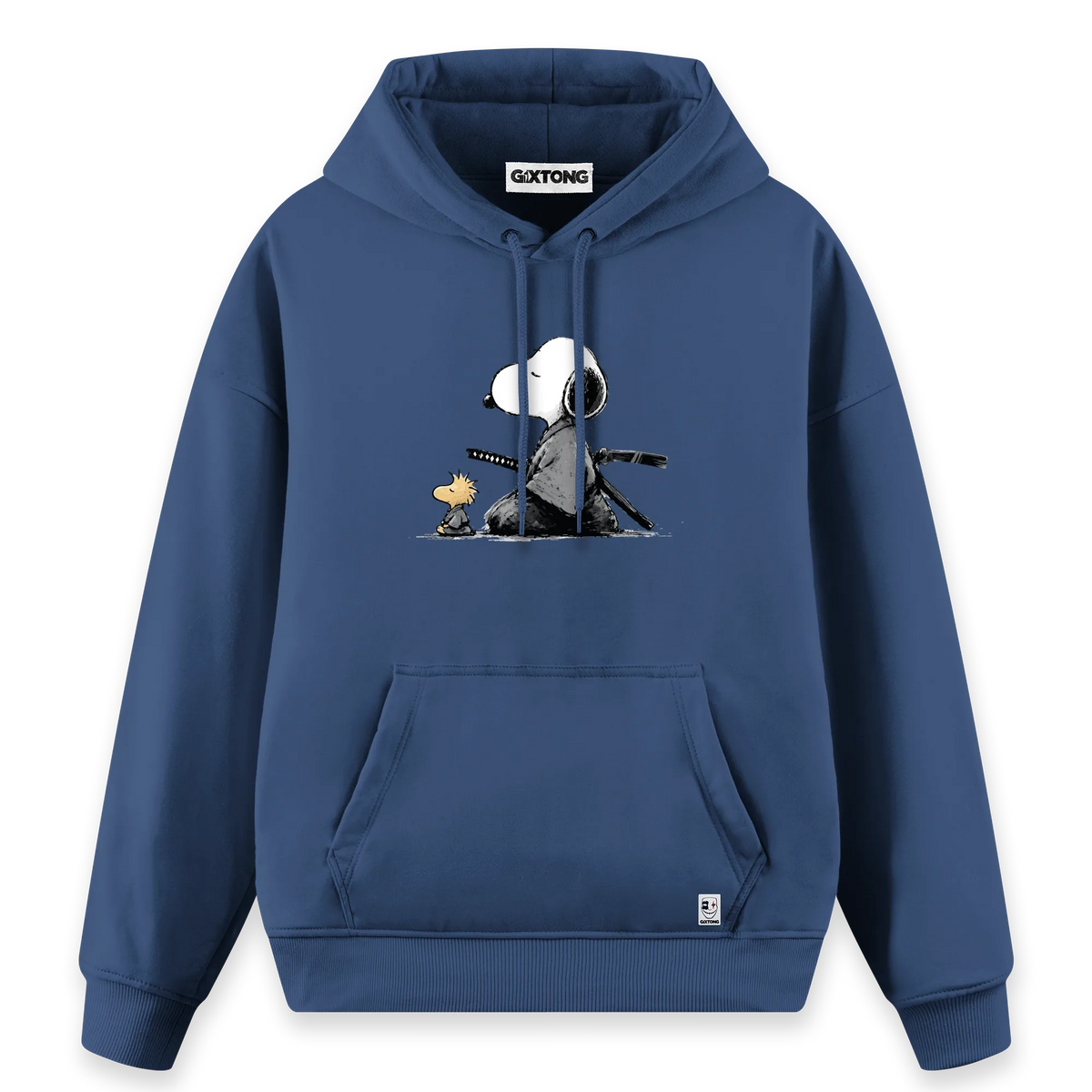 Samurai Snoopy - Regular Fit Kalıp Hoodie