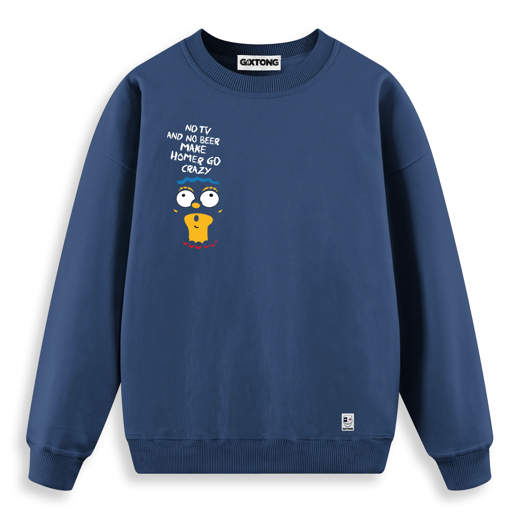 Crazy Homer - Regular Fit Kalıp Sweatshirt