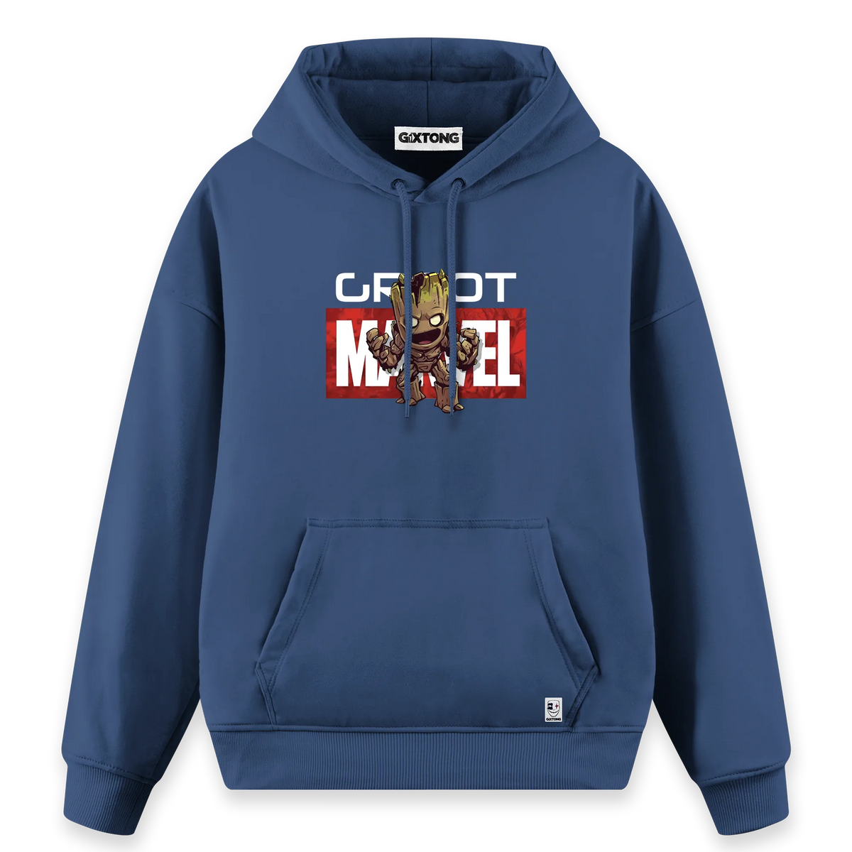 Marvel Groot - Regular Fit Kalıp Hoodie
