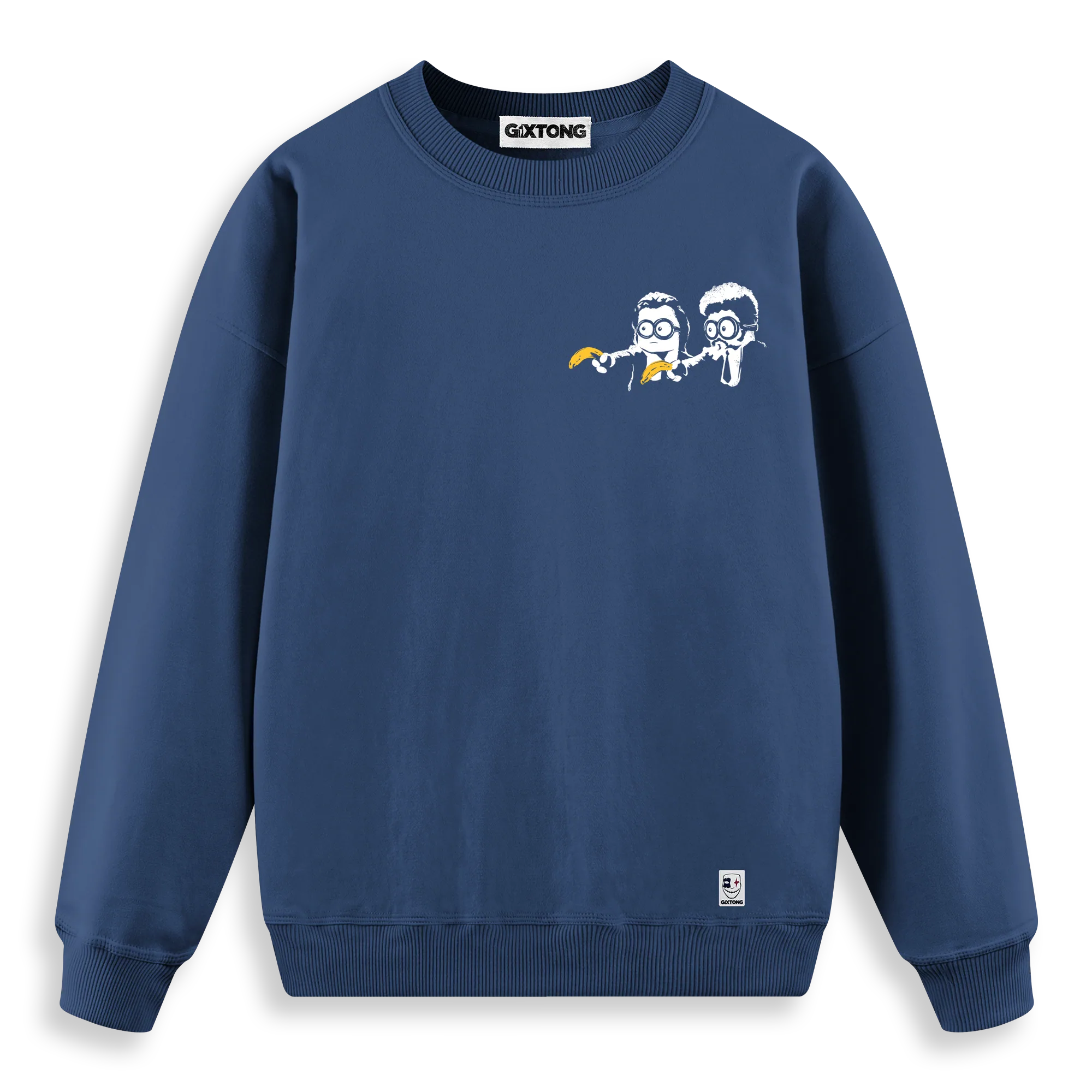 Fiction Minion - Regular Fit Kalıp Sweatshirt