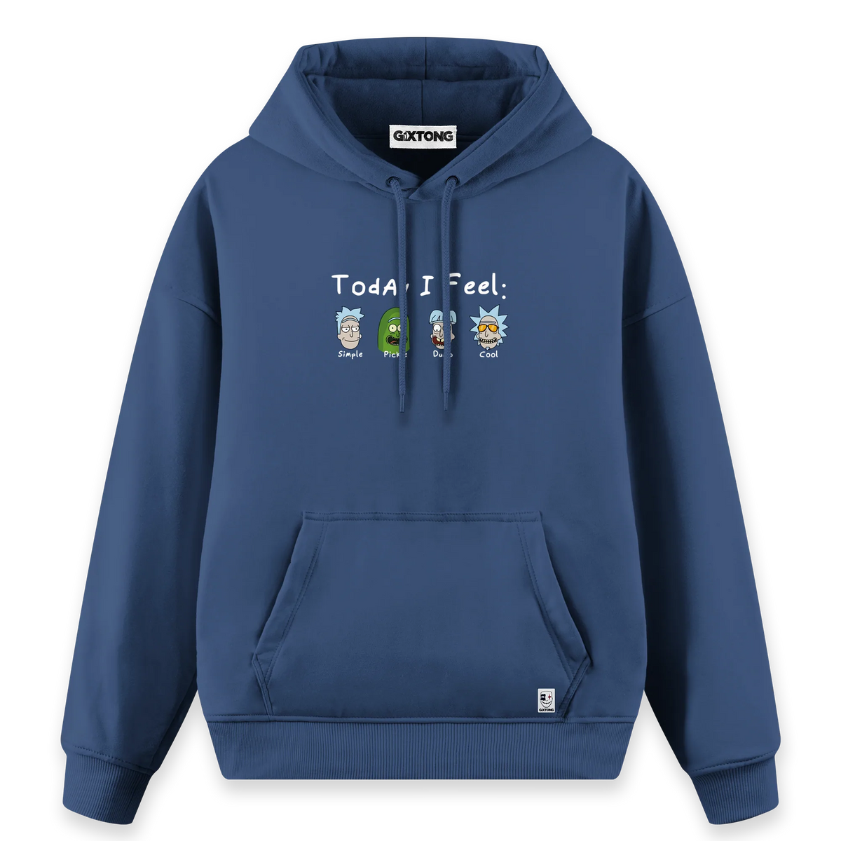 Rick's Routine - Regular Fit Kalıp Hoodie