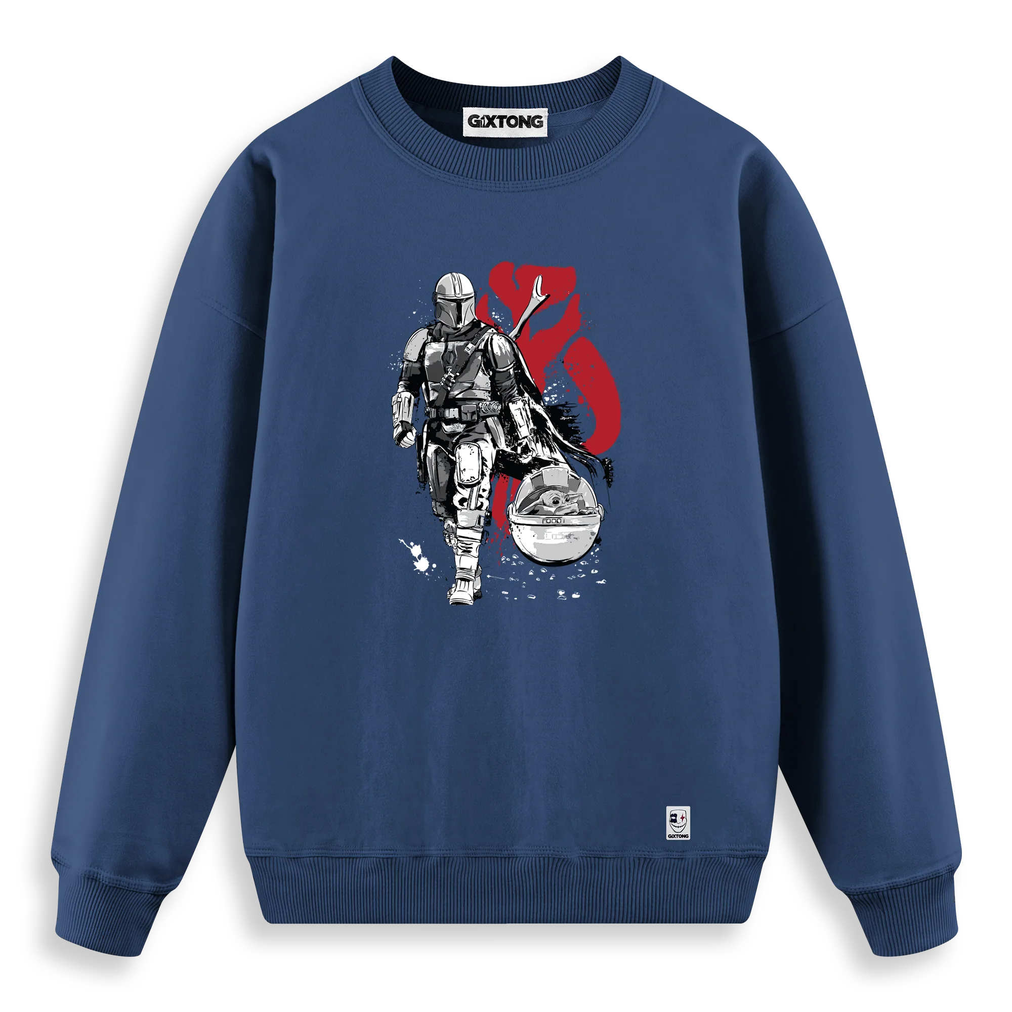 Mandalorian - Regular Fit Kalıp Sweatshirt