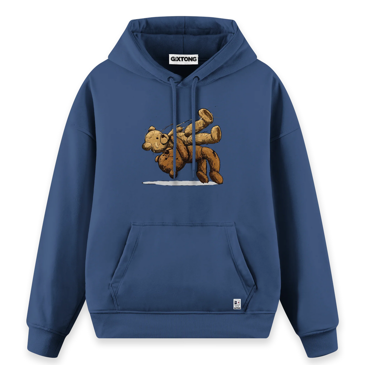 Fight Bear - Regular Fit Kalıp Hoodie