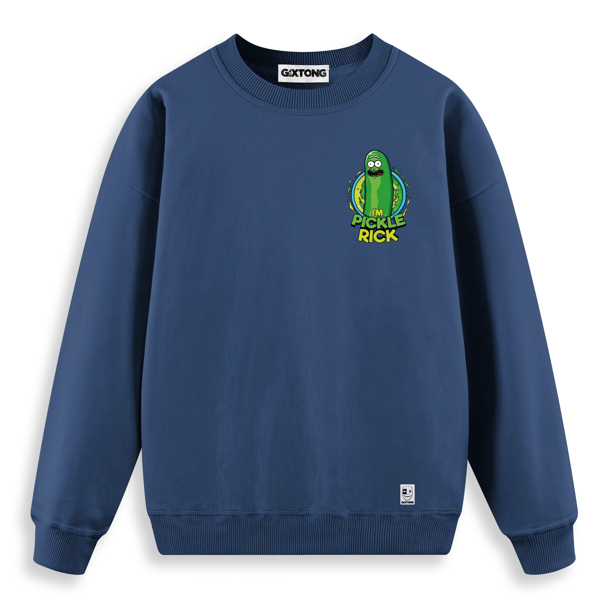 Pickle Rick - Regular Fit Kalıp Sweatshirt