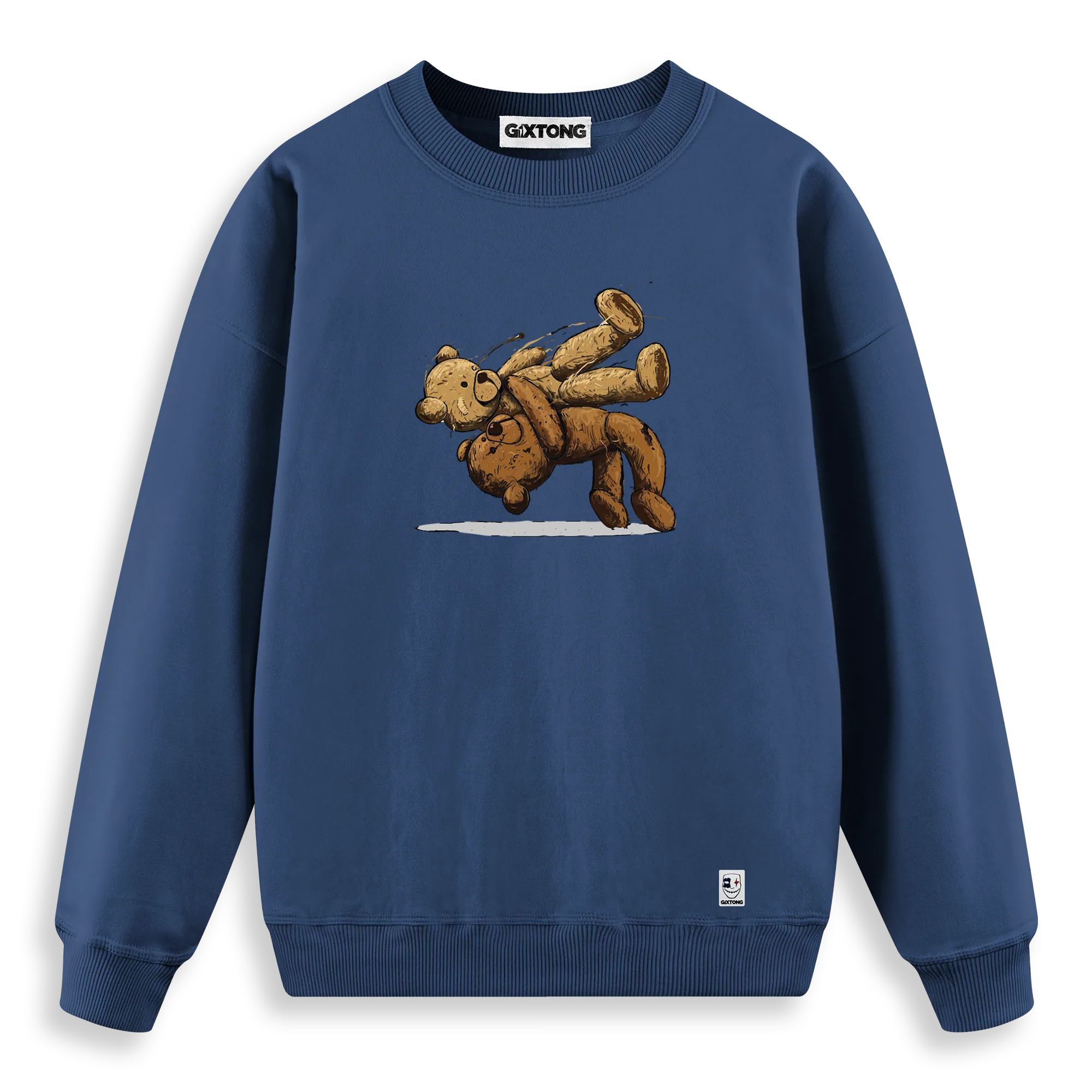 Fight Bear - Regular Fit Kalıp Sweatshirt