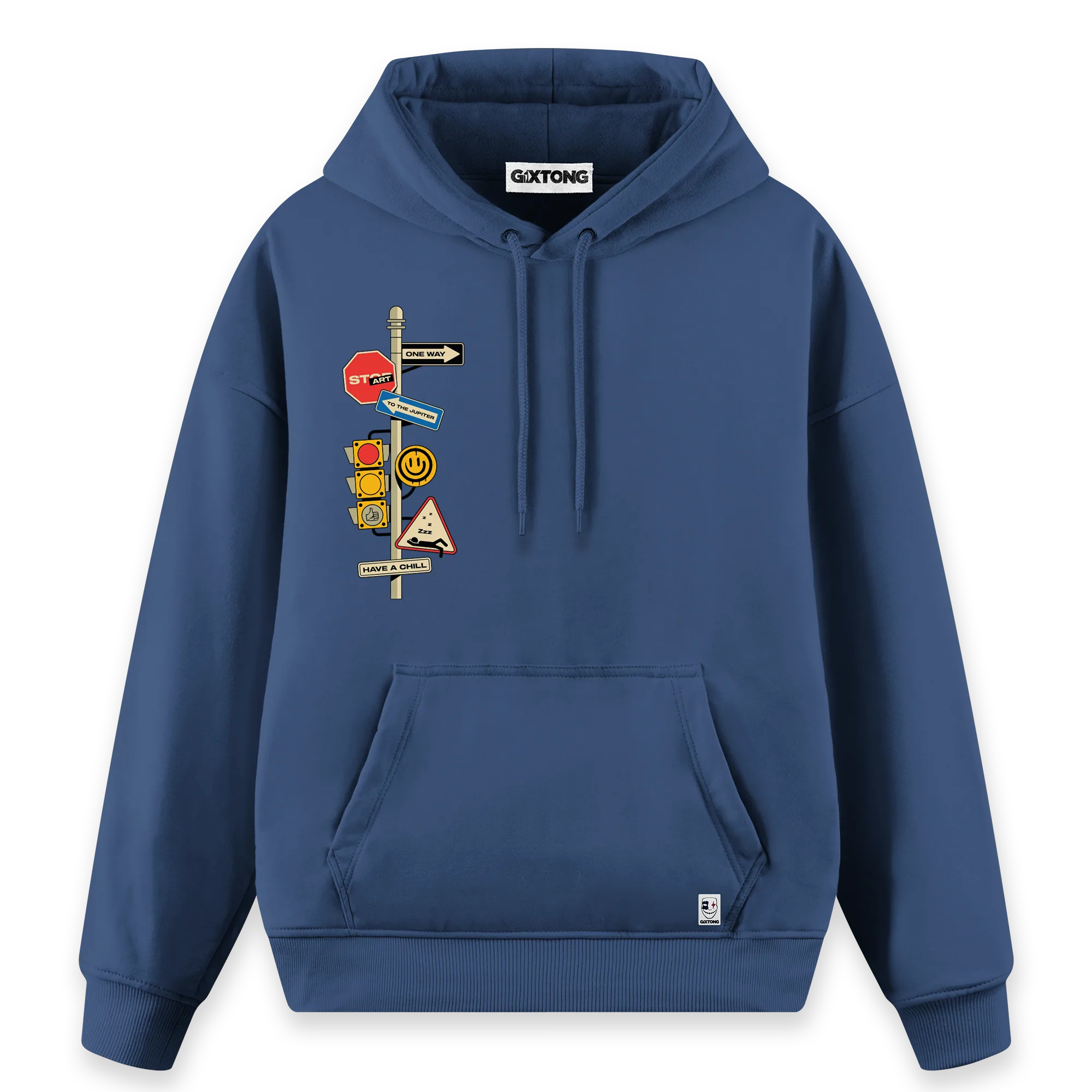 One Way - Regular Fit Kalıp Hoodie