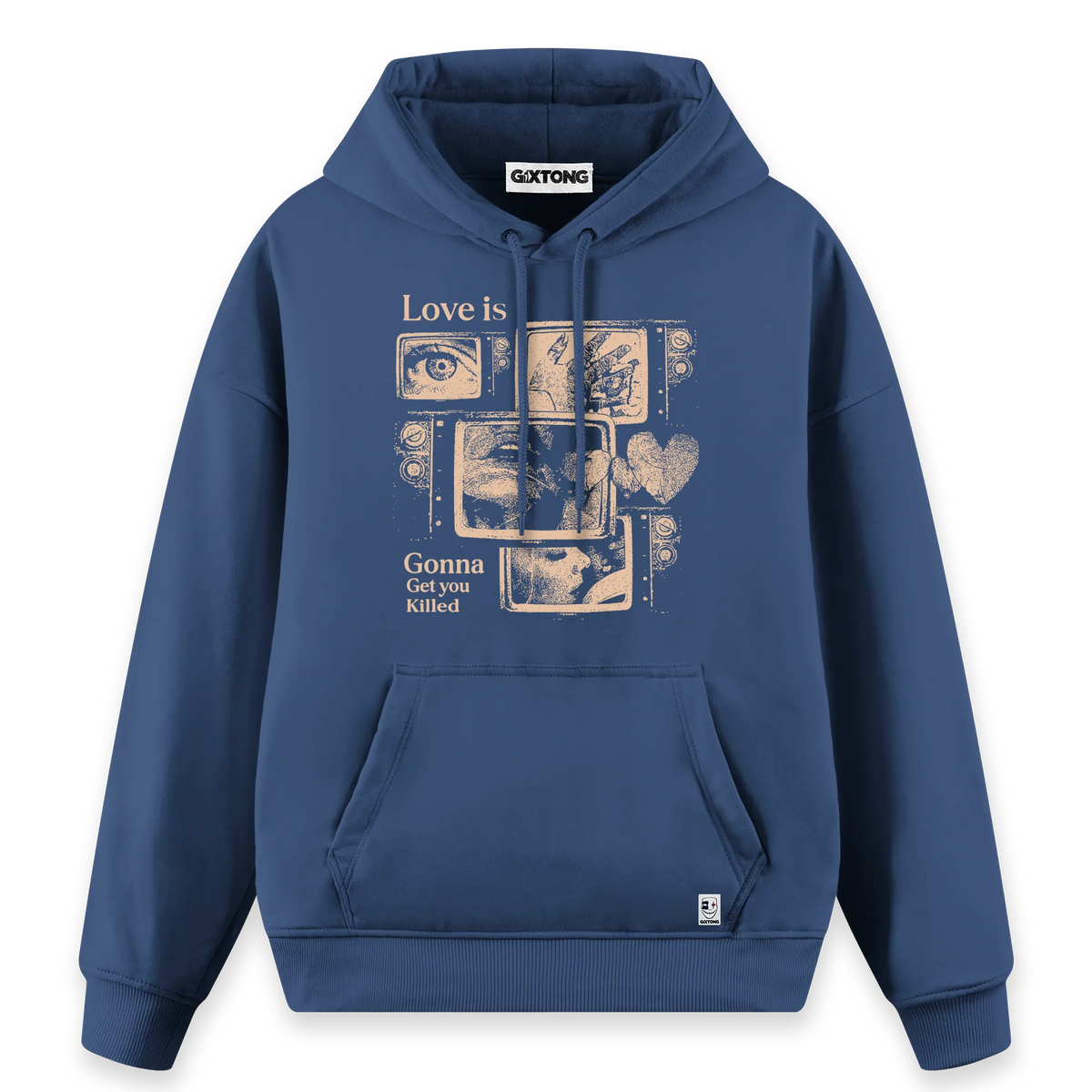Love Is - Regular Fit Kalıp Hoodie