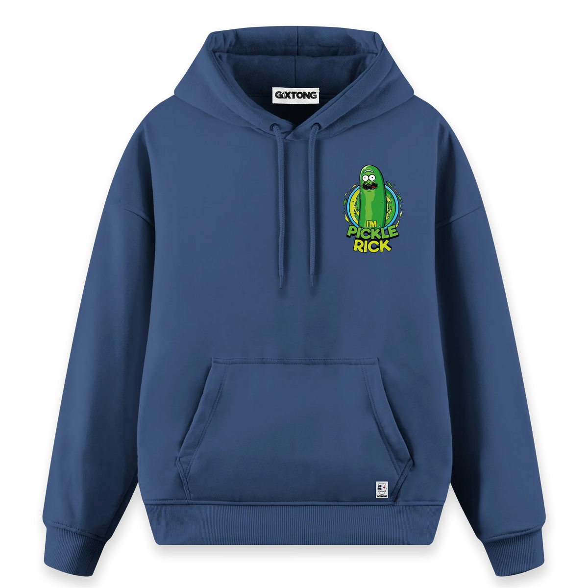 Pickle Rick - Regular Fit Kalıp Hoodie