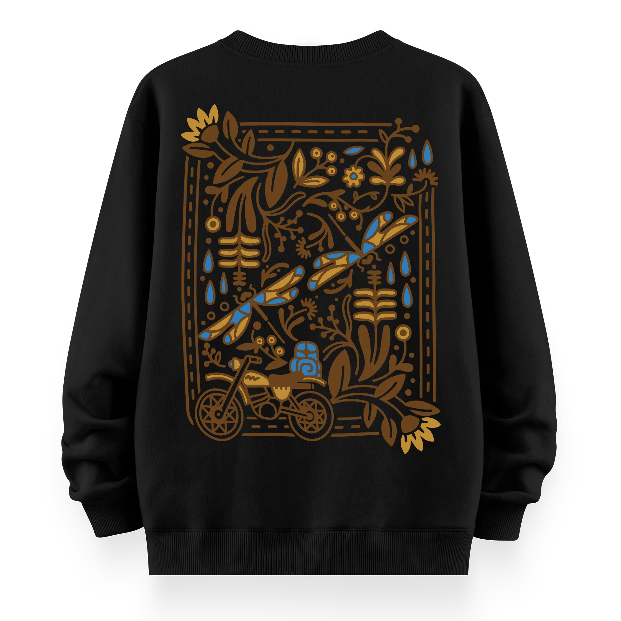 Wanderer - Oversize Bol Kalıp Sweatshirt
