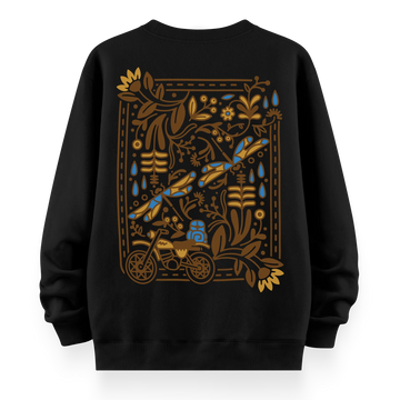 Wanderer - Oversize Bol Kalıp Sweatshirt