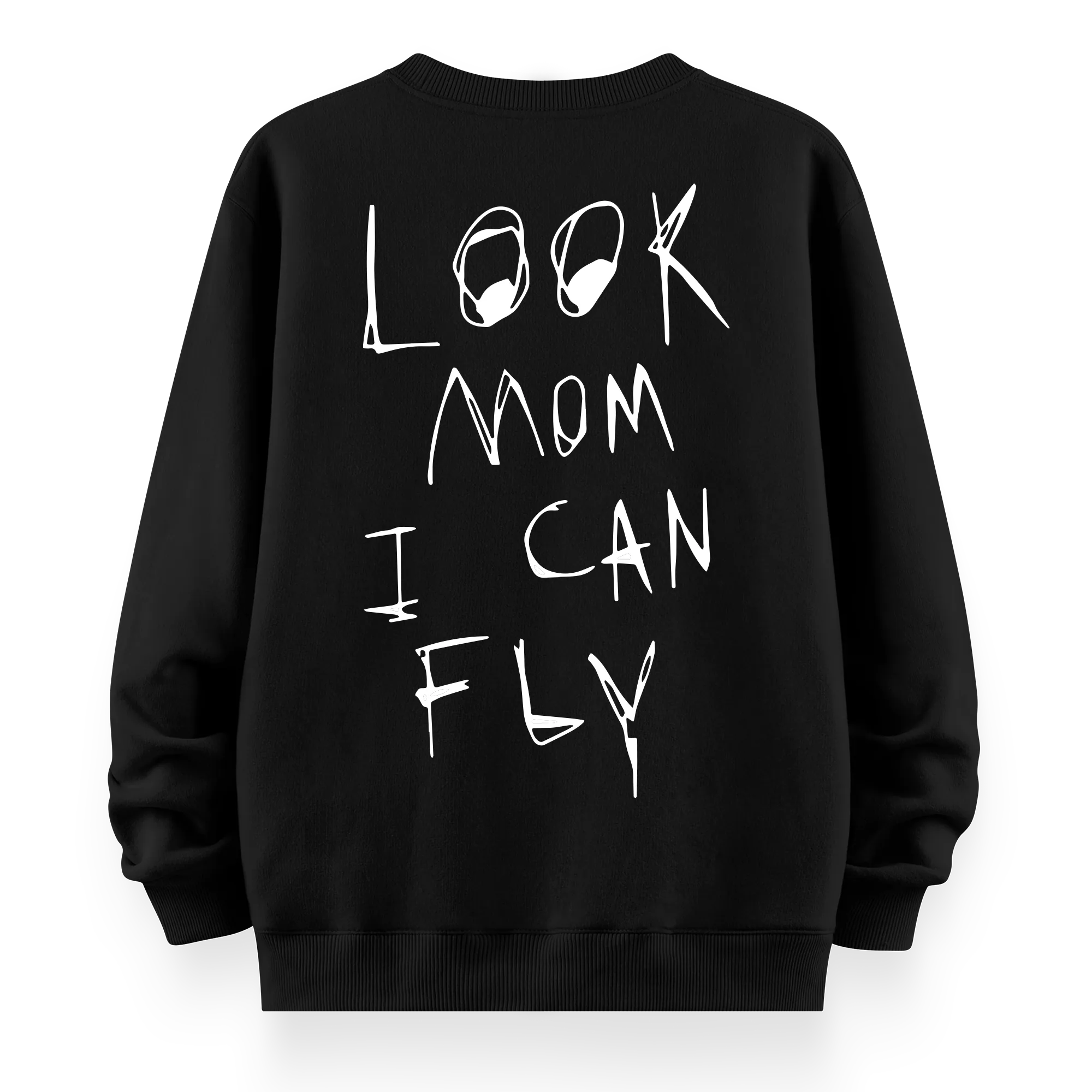 I Can Fly - Oversize Bol Kalıp Sweatshirt
