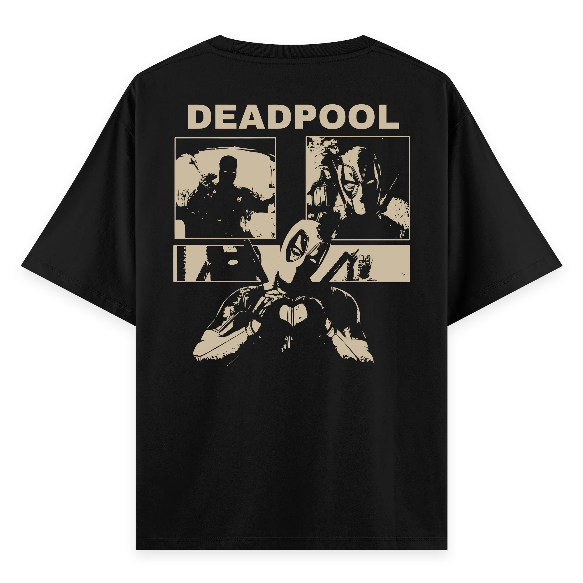 Deadpool - Oversize Bol Kalıp T-shirt