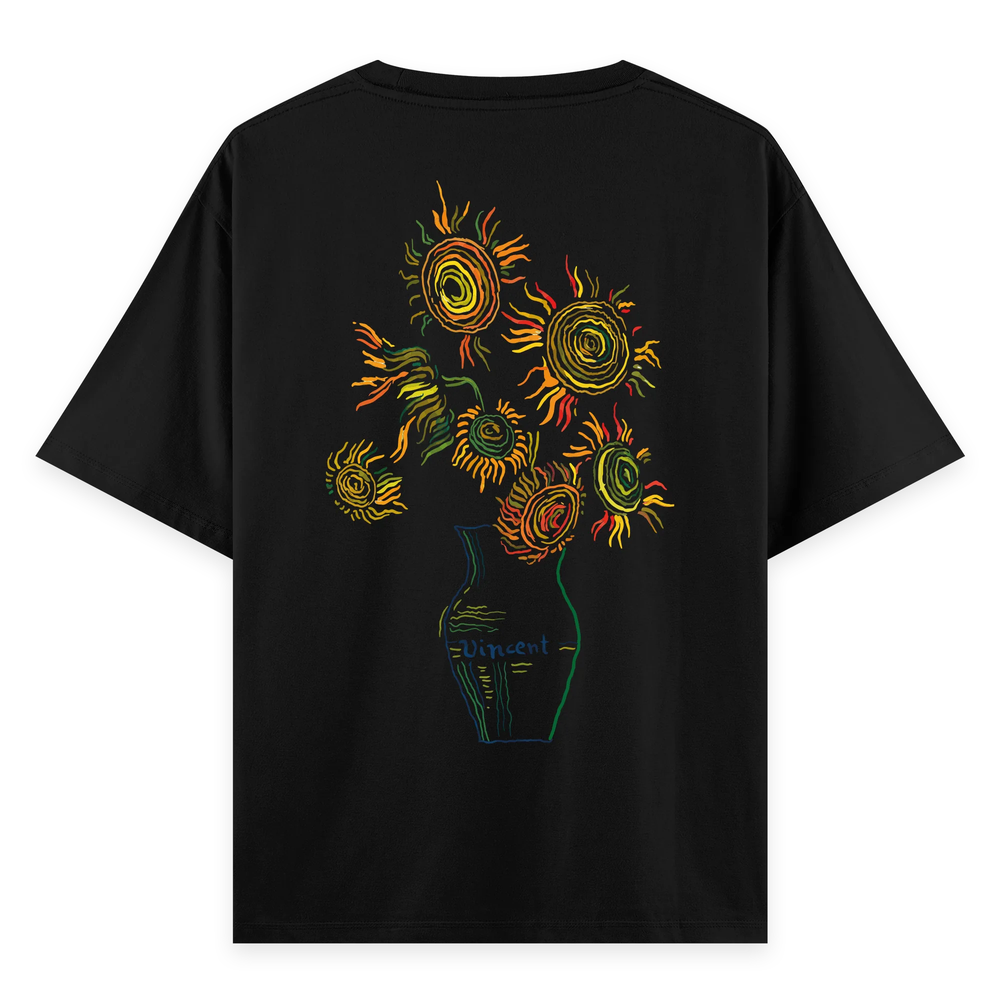 Vincent - Oversize Bol Kalıp T-shirt