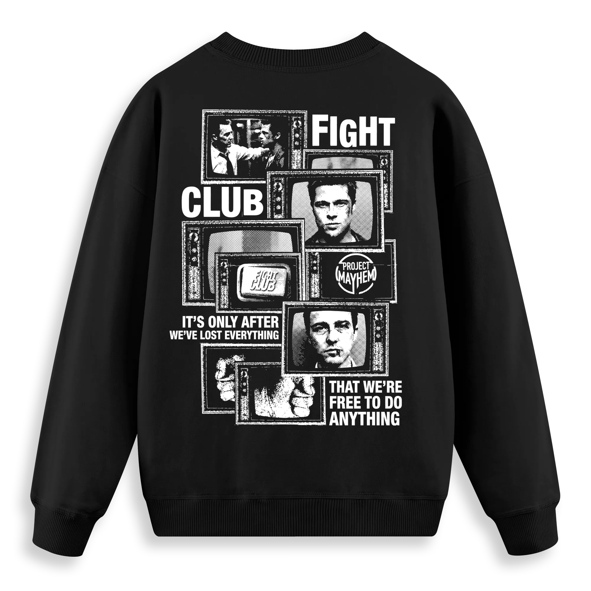 Fight Club - Regular Fit Kalıp Sweatshirt