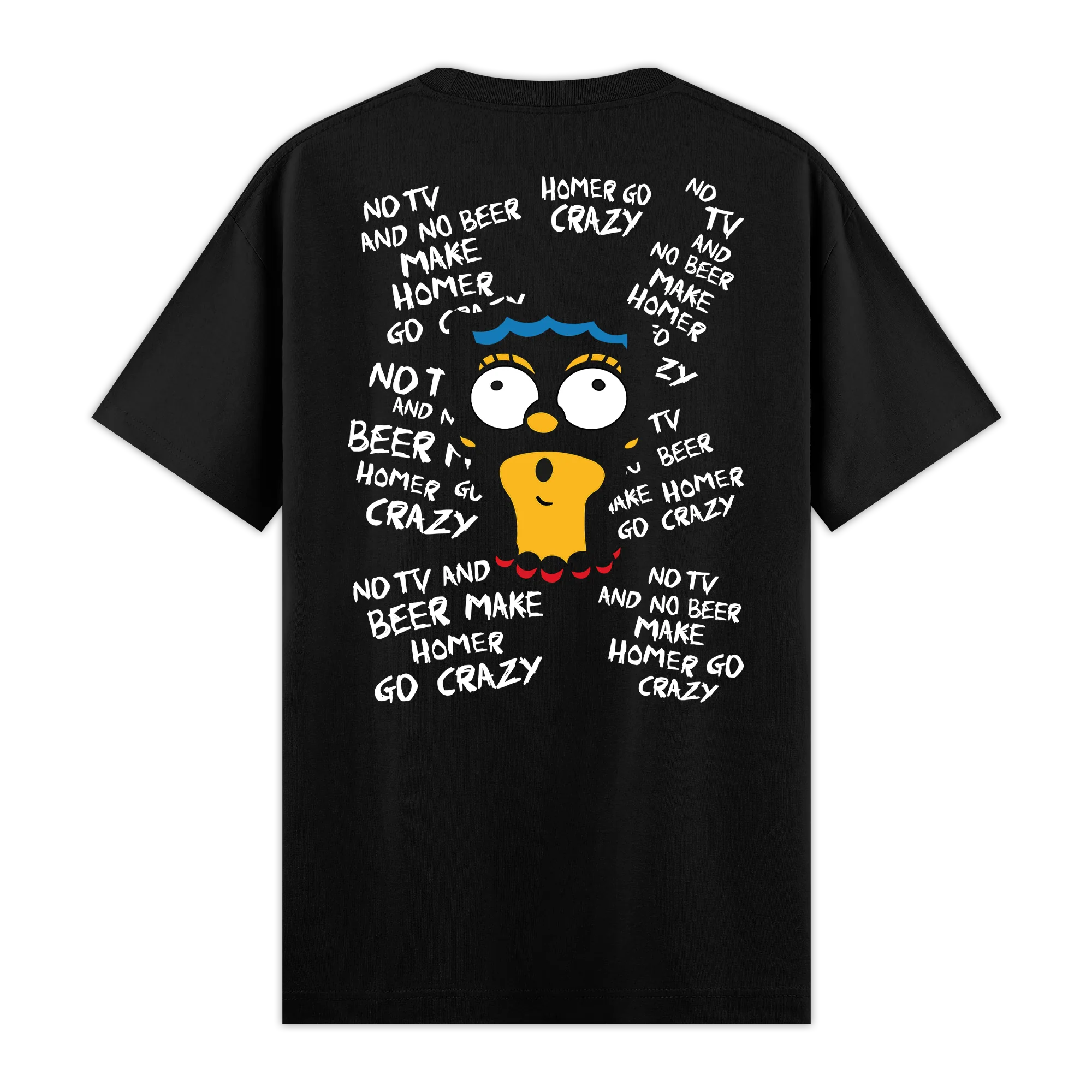 Crazy Homer - Regular Fit Kalıp T-shirt