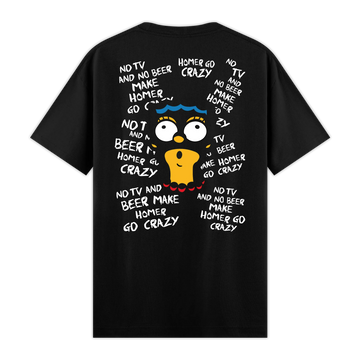 Crazy Homer - Regular Fit Kalıp T-shirt