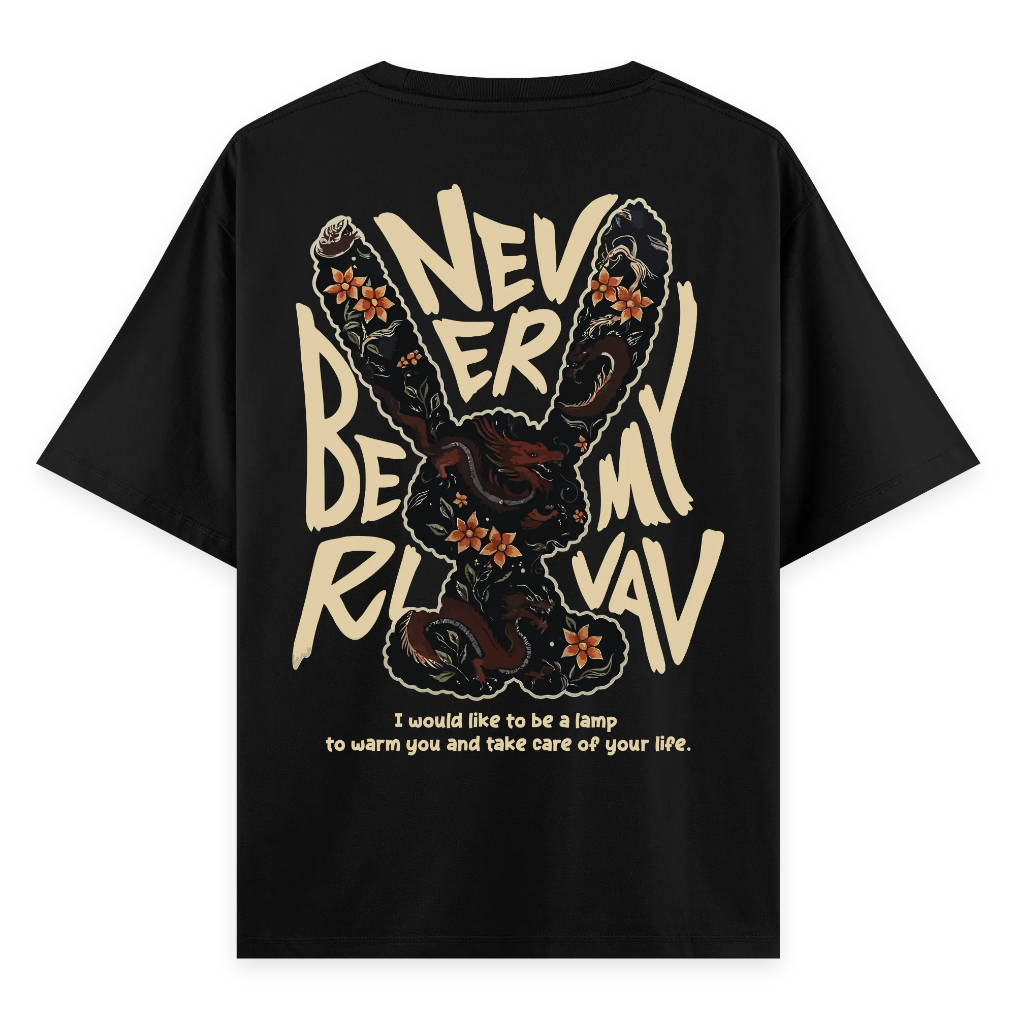 Rabbit - Oversize Bol Kalıp T-shirt