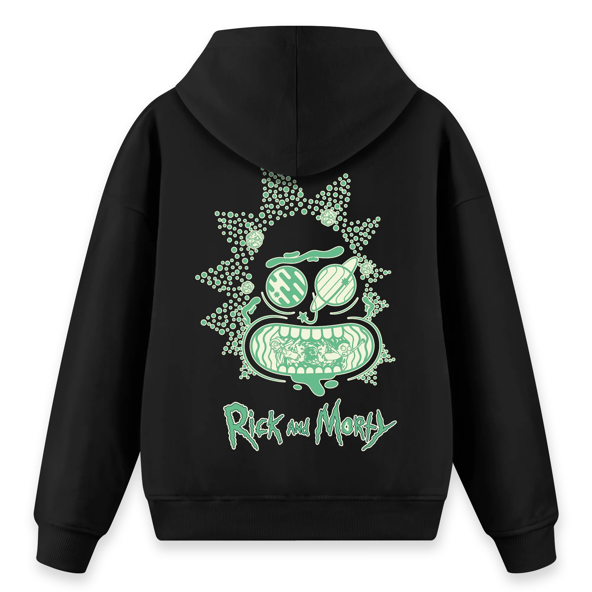 Toxic Rick - Regular Fit Kalıp Hoodie
