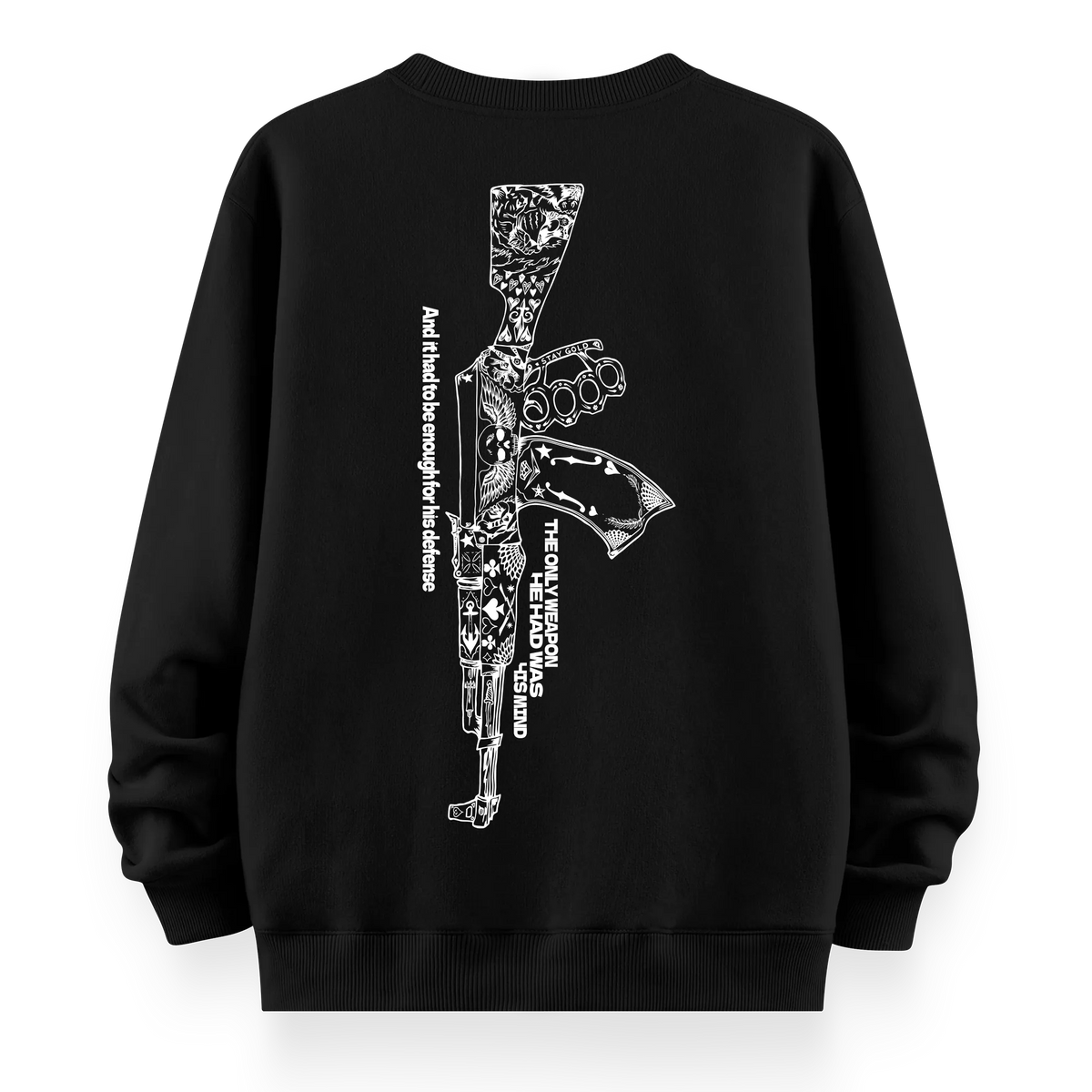 Ak-47 - Oversize Bol Kalıp Sweatshirt
