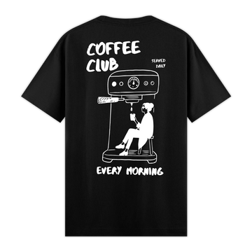 Coffee Club - Regular Fit Kalıp T-shirt