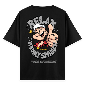Popeye - Oversize Bol Kalıp T-shirt