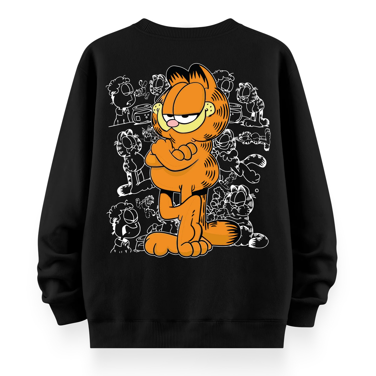 Garfield - Oversize Bol Kalıp Sweatshirt