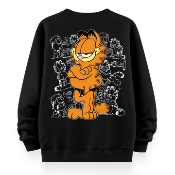 Garfield - Oversize Bol Kalıp Sweatshirt