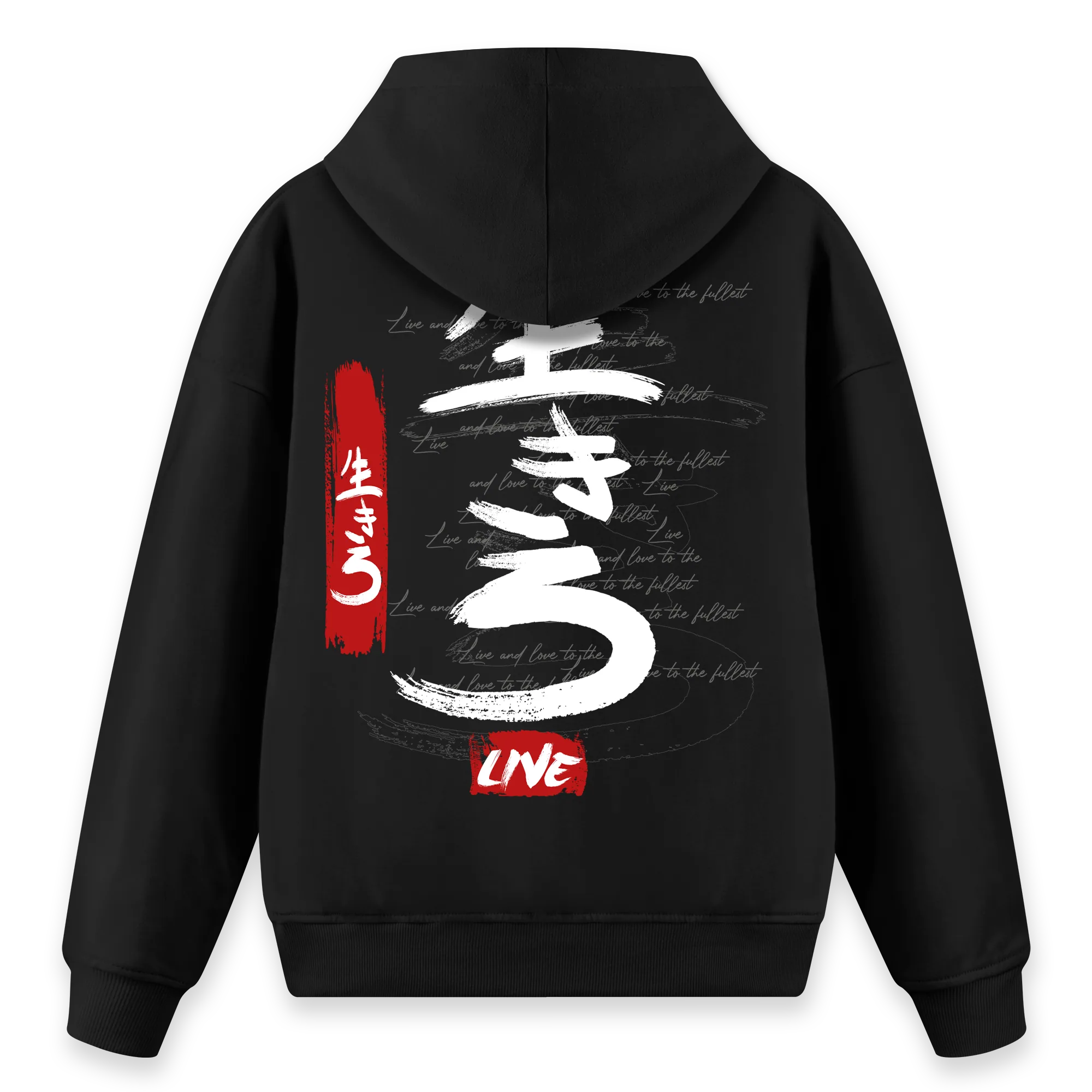 Live - Regular Fit Kalıp Hoodie