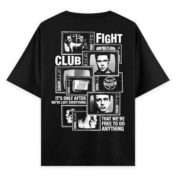 Fight Club - Oversize Bol Kalıp T-shirt