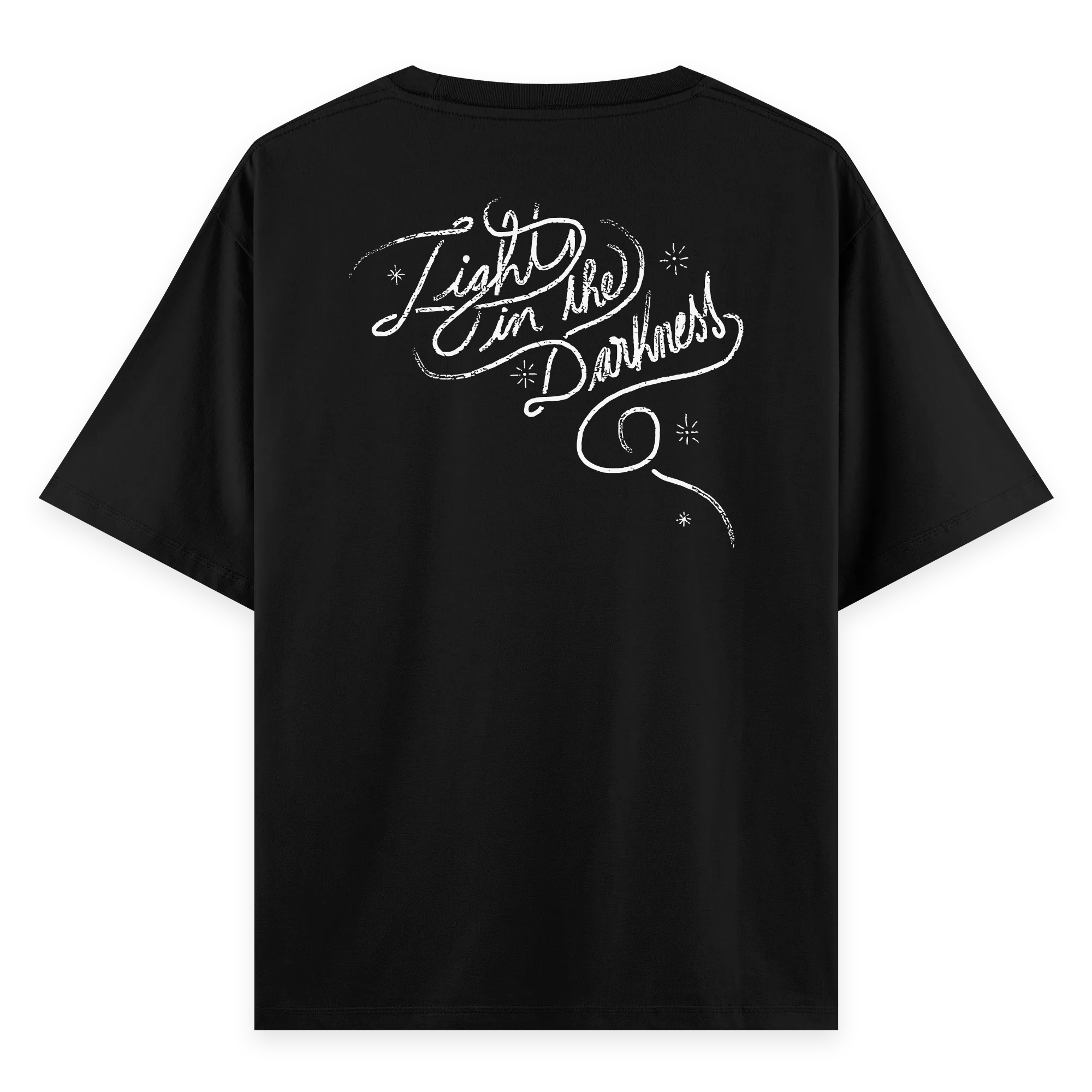 Karanlıktaki Işık - Oversize Bol Kalıp T-shirt