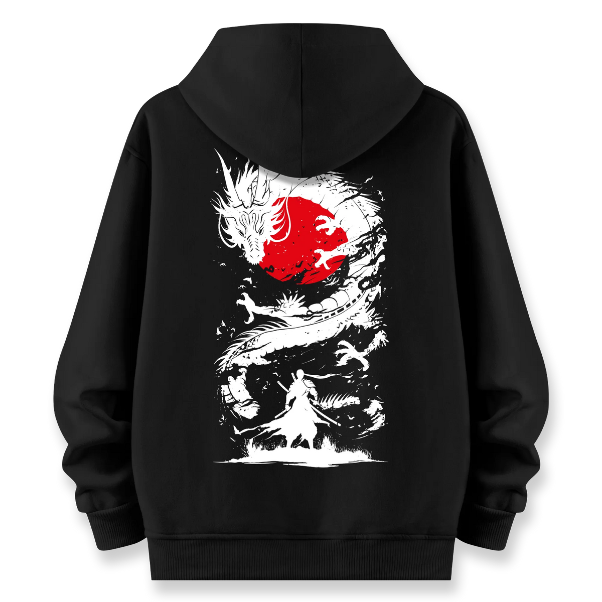 Rising Dragon - Oversize Bol Kalıp Hoodie