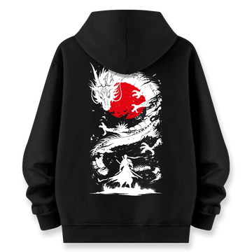 Rising Dragon - Oversize Bol Kalıp Hoodie
