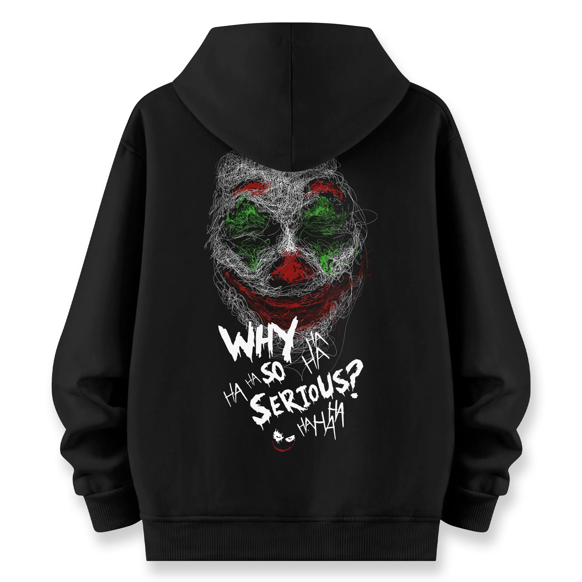 Joker - Oversize Bol Kalıp Hoodie