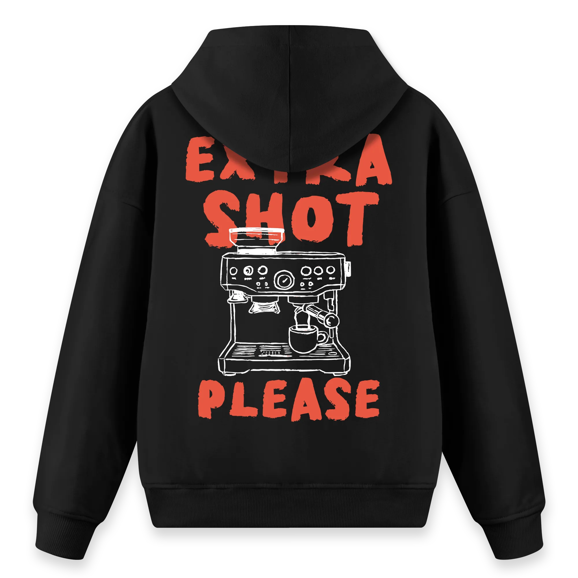 Extra Shot - Regular Fit Kalıp Hoodie