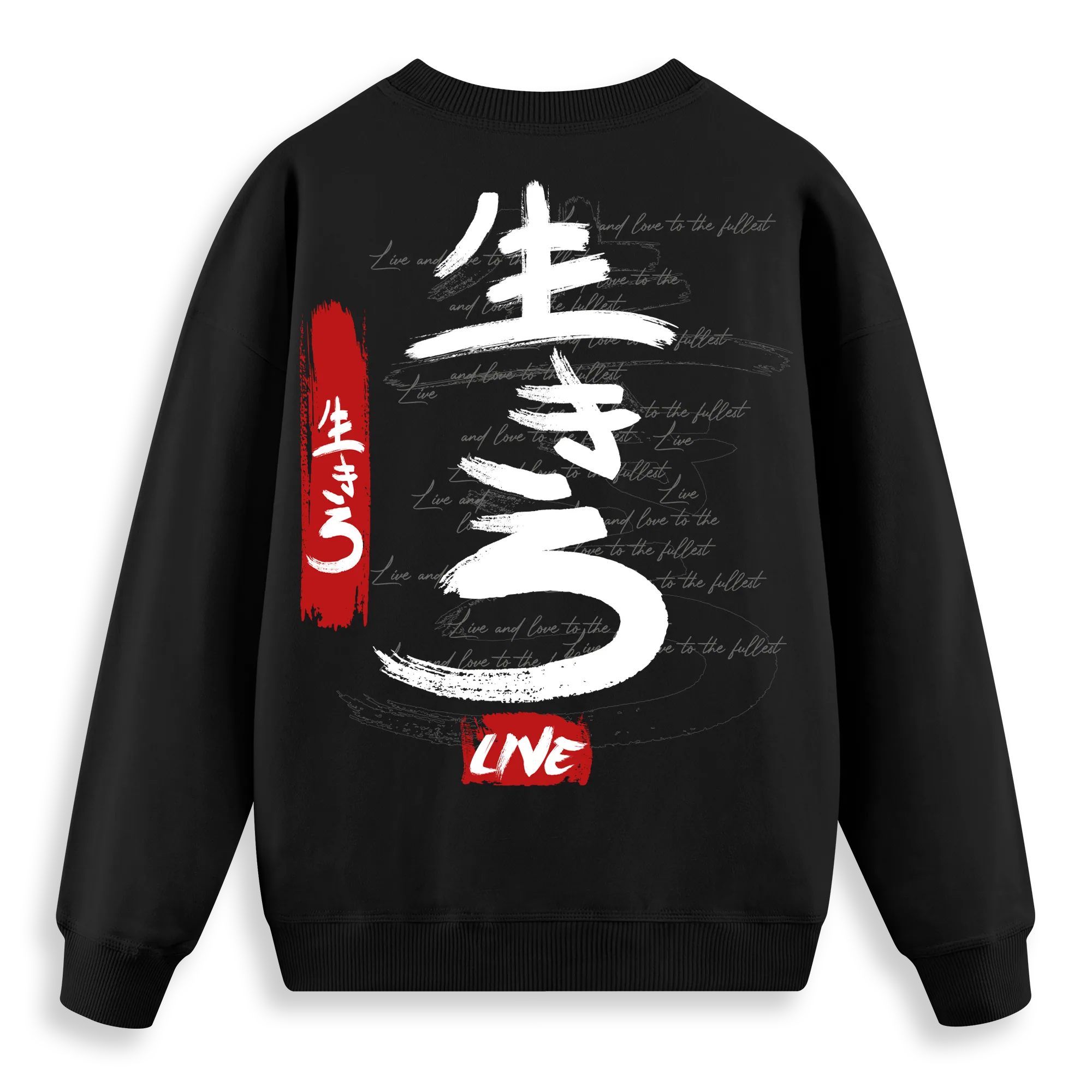 Live - Regular Fit Kalıp Sweatshirt