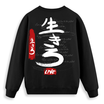 Live - Regular Fit Kalıp Sweatshirt