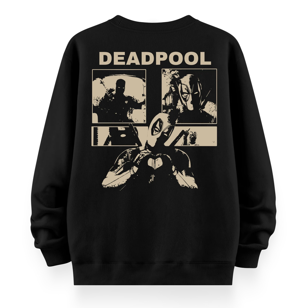 Deadpool - Oversize Bol Kalıp Sweatshirt