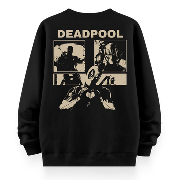 Deadpool - Oversize Bol Kalıp Sweatshirt