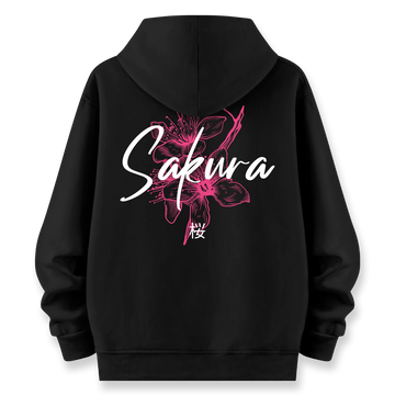 Sakura - Oversize Bol Kalıp Hoodie