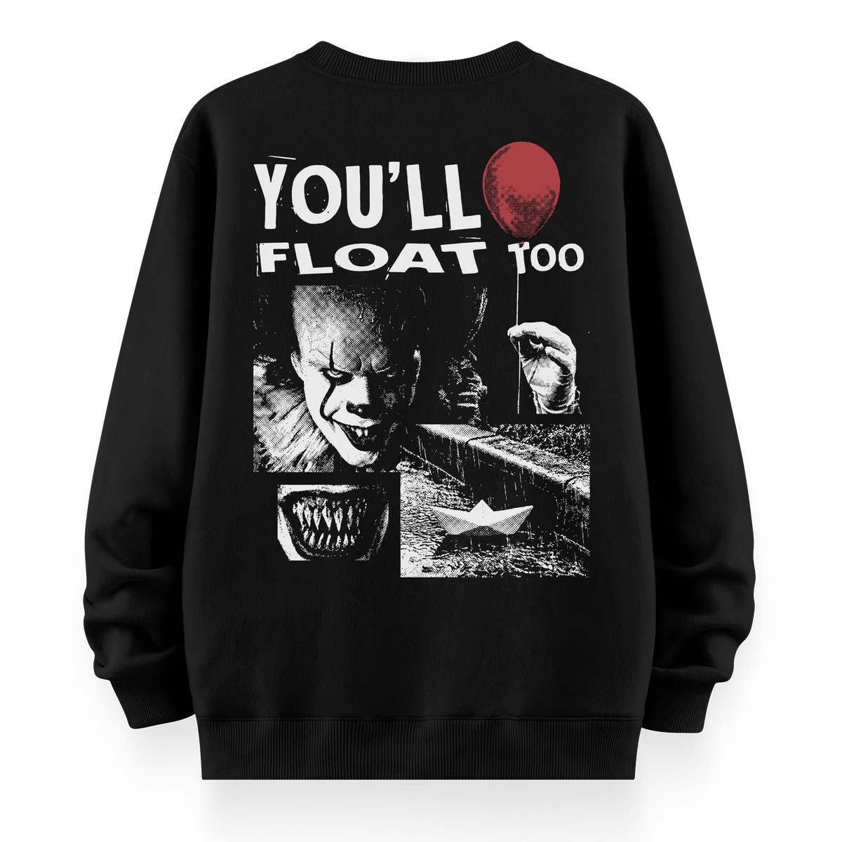 Pennywise II - Oversize Bol Kalıp Sweatshirt